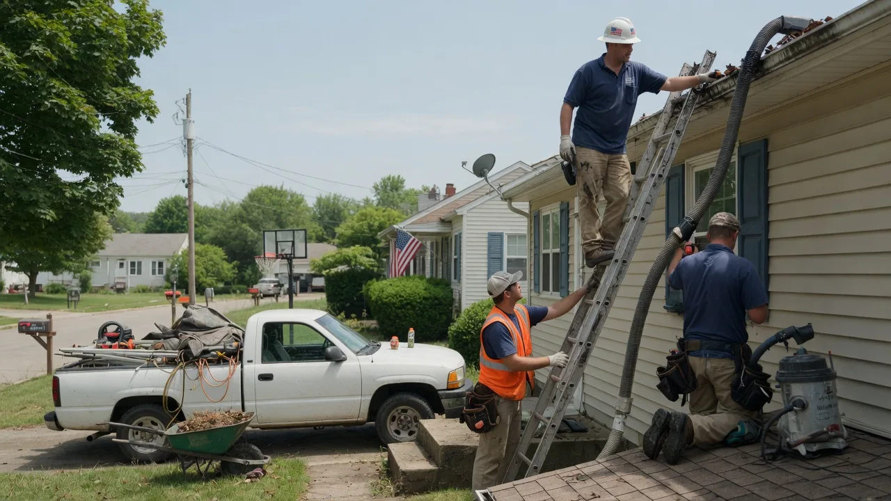 Gutter Installation in Cowden, IL near me